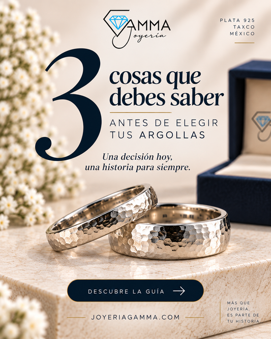 Cómo elegir las argollas de matrimonio: 3 aspectos que debes considerar antes de comprar