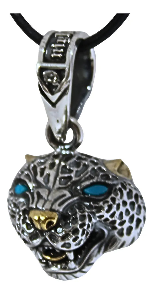 Dije Plata 925 Jaguar Dios Inframundo Collar Joyeria Gamma