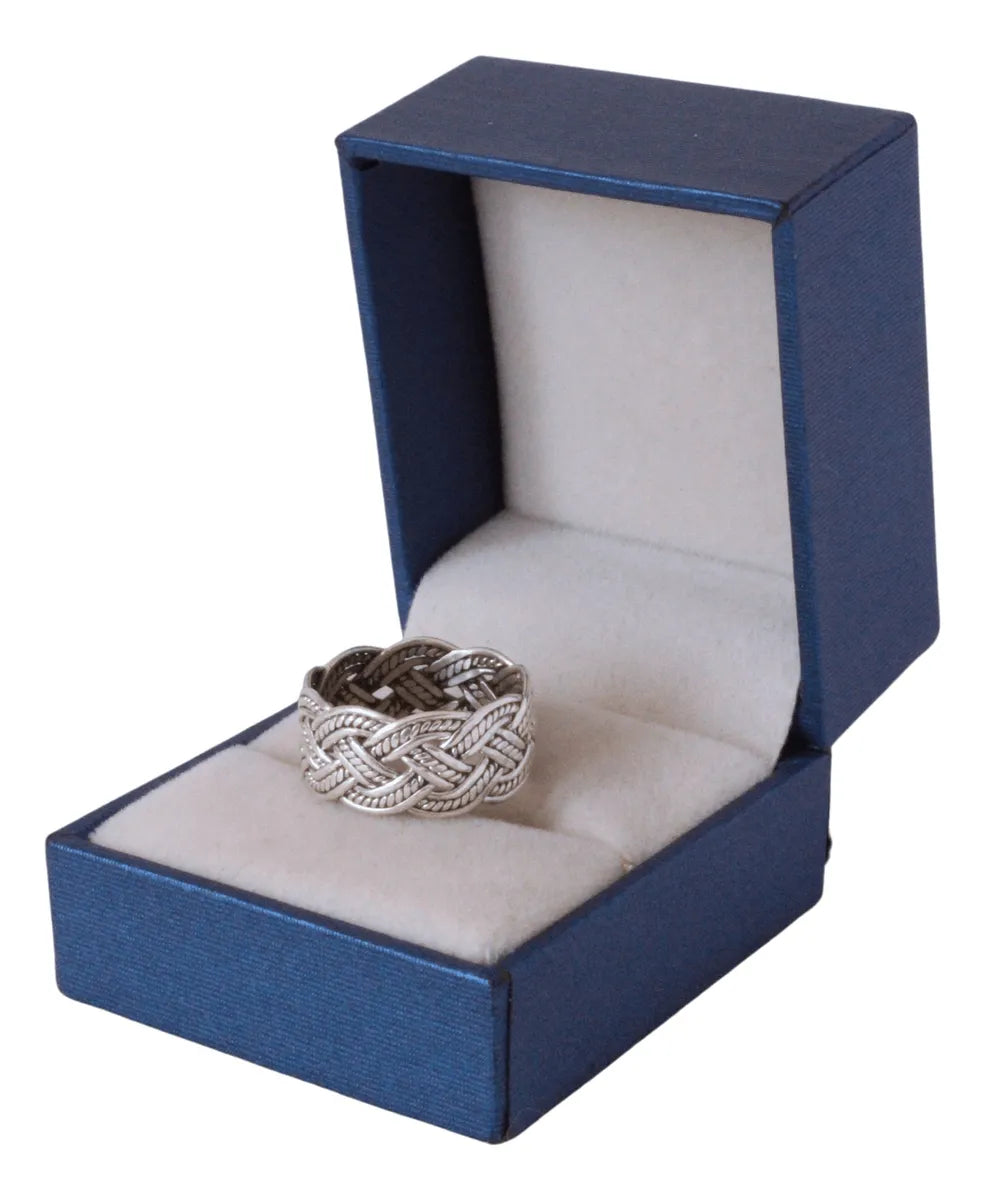 Anillo De Compromiso Hombre Mujer Promesa Pareja Plata 925