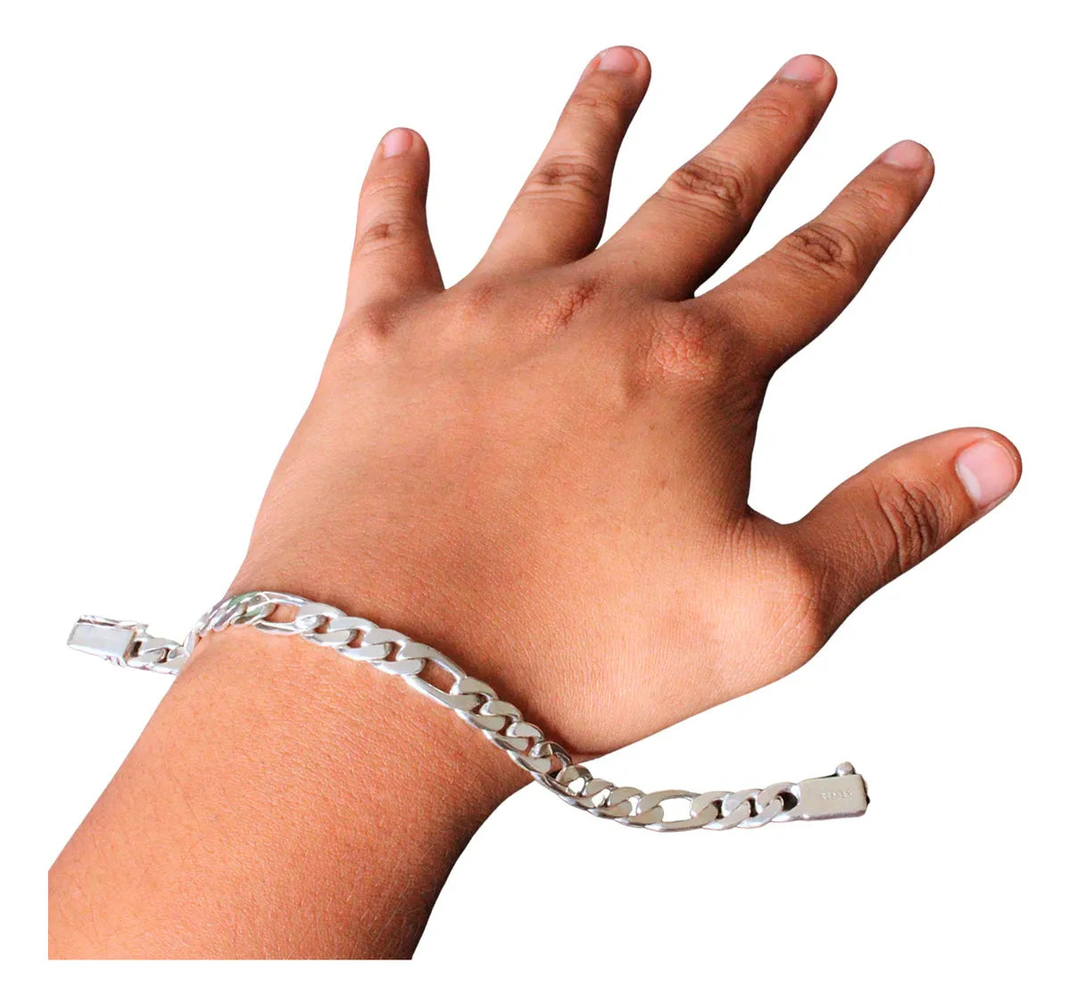 Pulsera Esclava Plata 925 Hombre Mujer Unisex 21cm Joyería