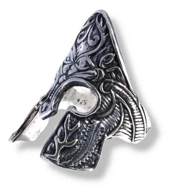 Anillo Gladiador Espartano Leónidas Plata 925