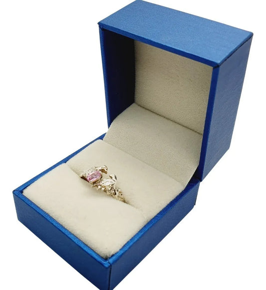 Anillo Compromiso Estigia Plata 925 Promesa Matrimonio Dama