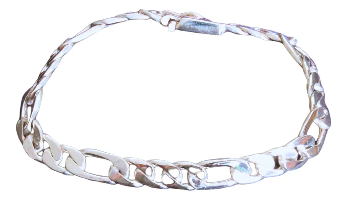 Pulsera Esclava Plata 925 Hombre Mujer Unisex 21cm Joyería