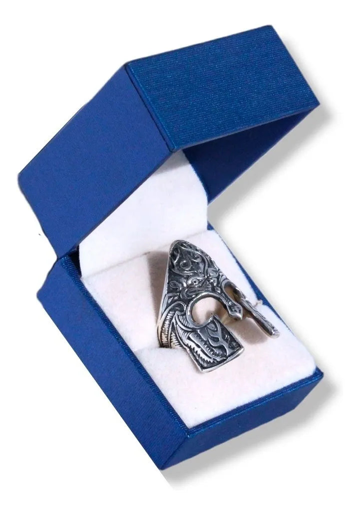 Anillo Gladiador Espartano Leónidas Plata 925