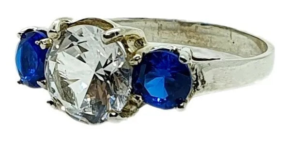 Anillo Compromiso Circe Plata 925 Promesa Matrimonio Dama