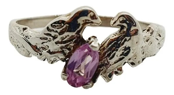 Anillo Compromiso Estigia Plata 925 Promesa Matrimonio Dama