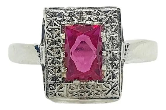 Anillo Compromiso Hestia Plata 925 Promesa Matrimonio Dama