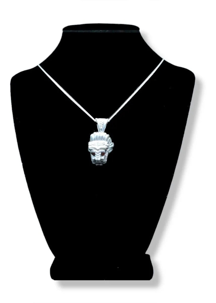 Dije Quetzalcóatl Dios Serpiente Emplumada Plata Fina 925