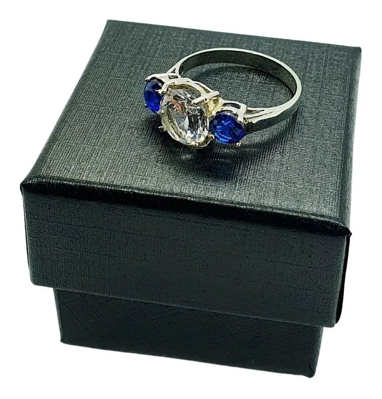 Anillo Compromiso Circe Plata 925 Promesa Matrimonio Dama