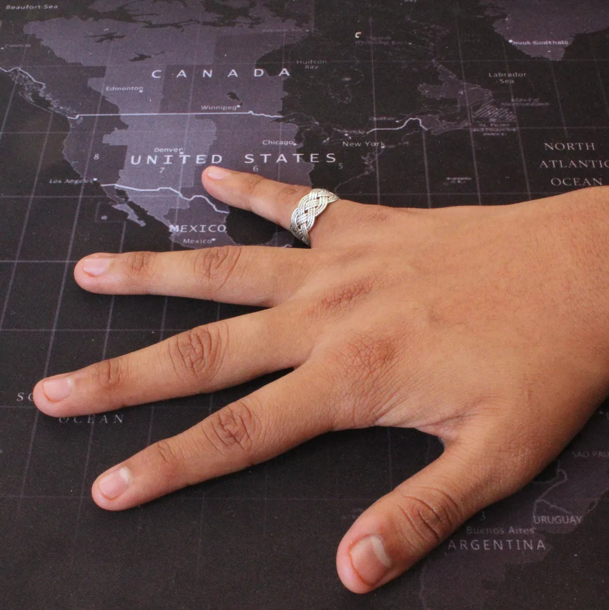 Anillo De Compromiso Hombre Mujer Promesa Pareja Plata 925