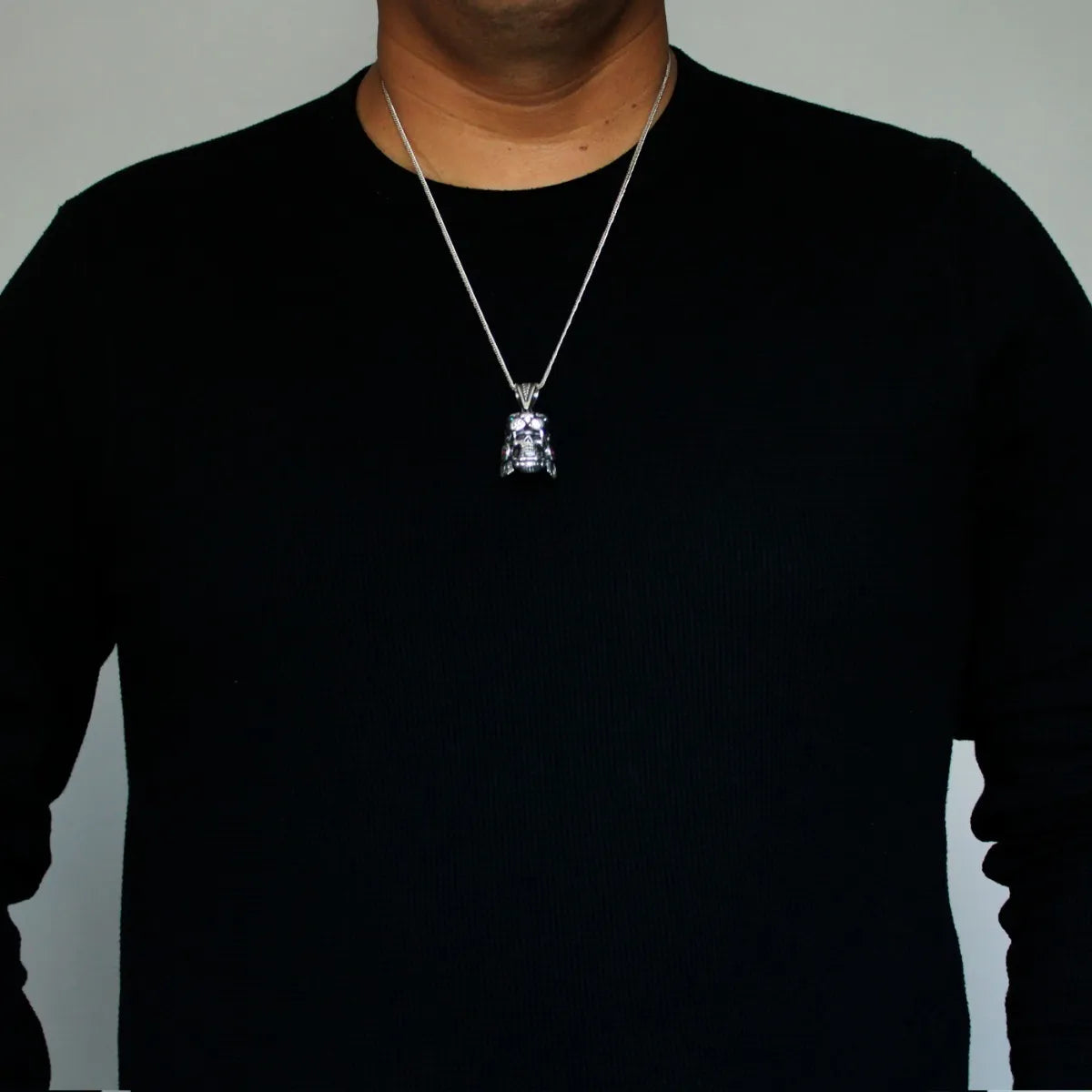 Dije Guerrero Jaguar Azteca Plata 925 Hombre Maya