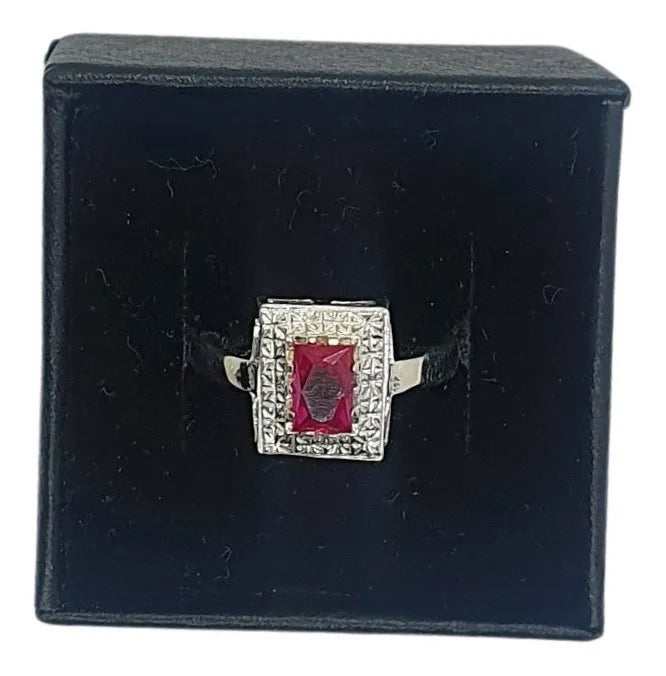 Anillo Compromiso Hestia Plata 925 Promesa Matrimonio Dama