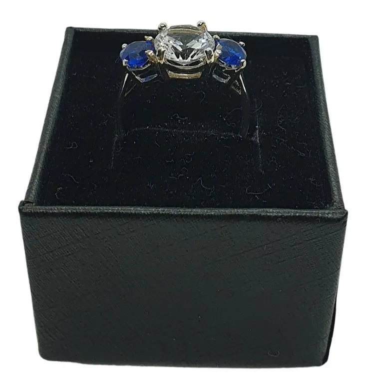 Anillo Compromiso Circe Plata 925 Promesa Matrimonio Dama