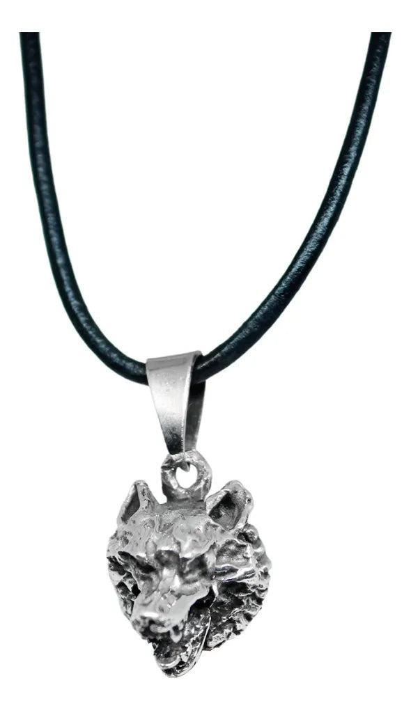 Dije Lobo Plata925 Collar Hombre Mujer Joyería Unisex Regalo
