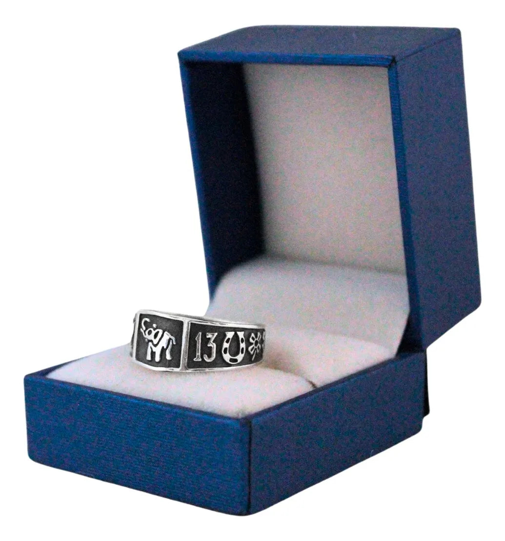 Anillo De La Abundancia Plata 925 Riqueza Suerte Protección