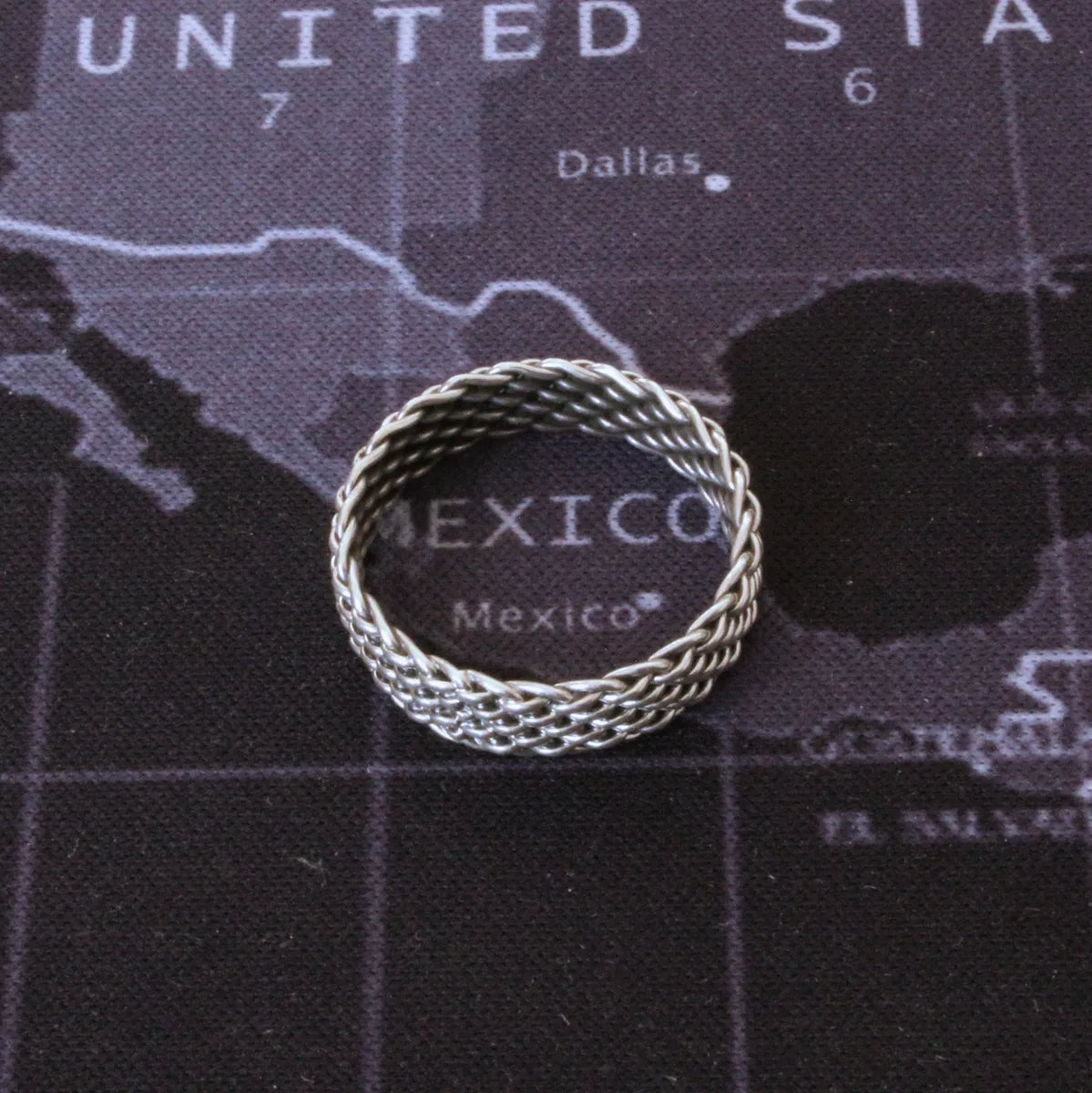 Anillo De Matrimonio Promesa Encadenado 5mm Plata 925