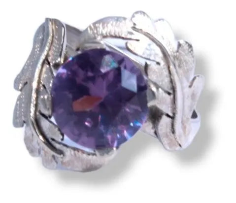 Anillo Vida Mujer Plata 925 Alejandrina 10mm Promesa Amor