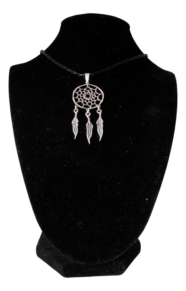 Dije Atrapasueños Plata 925 Dije Unisex Hombre Mujer Moda Plateado