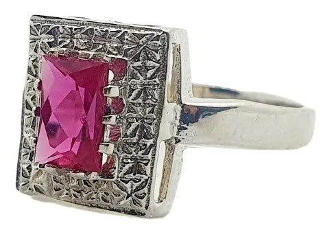 Anillo Compromiso Hestia Plata 925 Promesa Matrimonio Dama