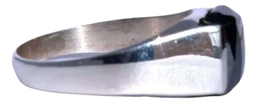 Anillo Mario Plata 925 Hombre Mujer Acerina Joyería Mexicana