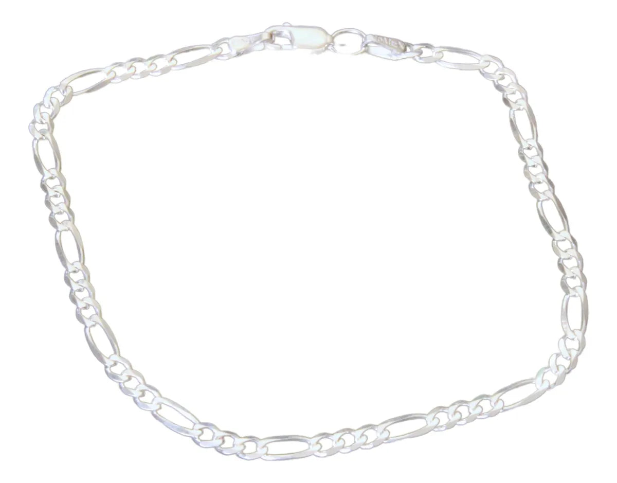 Pulsera Esclava Plata925 Hombre Mujer 18cm Joyería Fina Nice