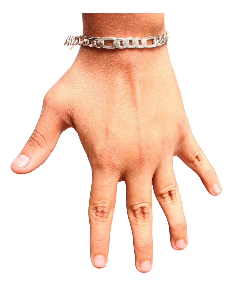 Pulsera Esclava Plata 925 Hombre Mujer Unisex 21cm Joyería