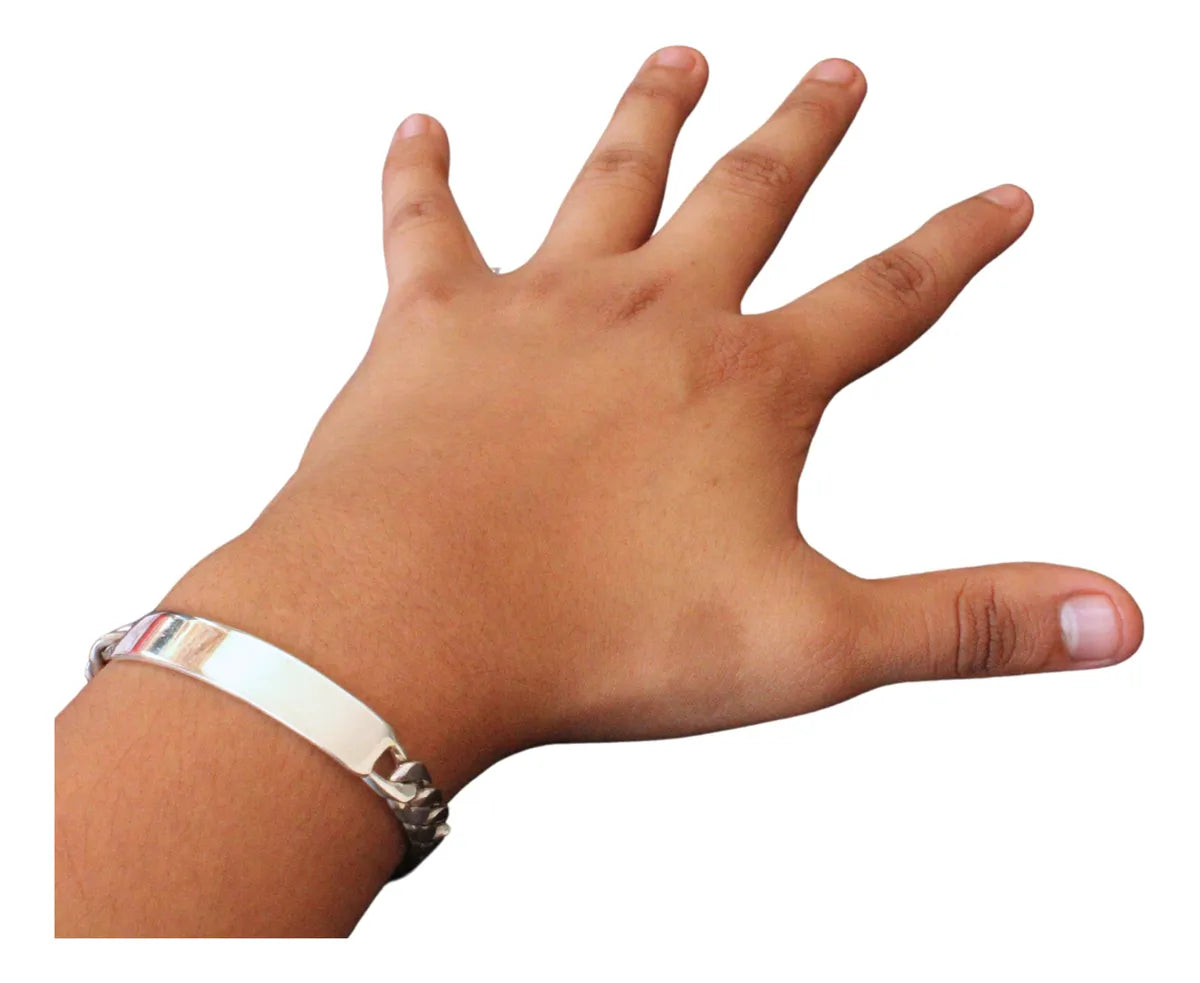 Pulsera Para Hombre Cartier Esclava De Plata 925 10mm