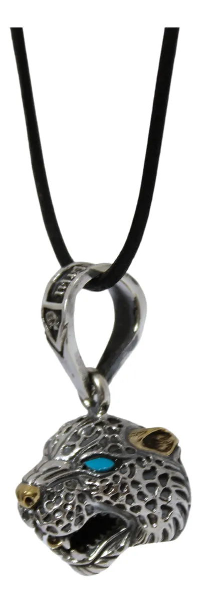 Dije Plata 925 Jaguar Dios Inframundo Collar Joyeria Gamma