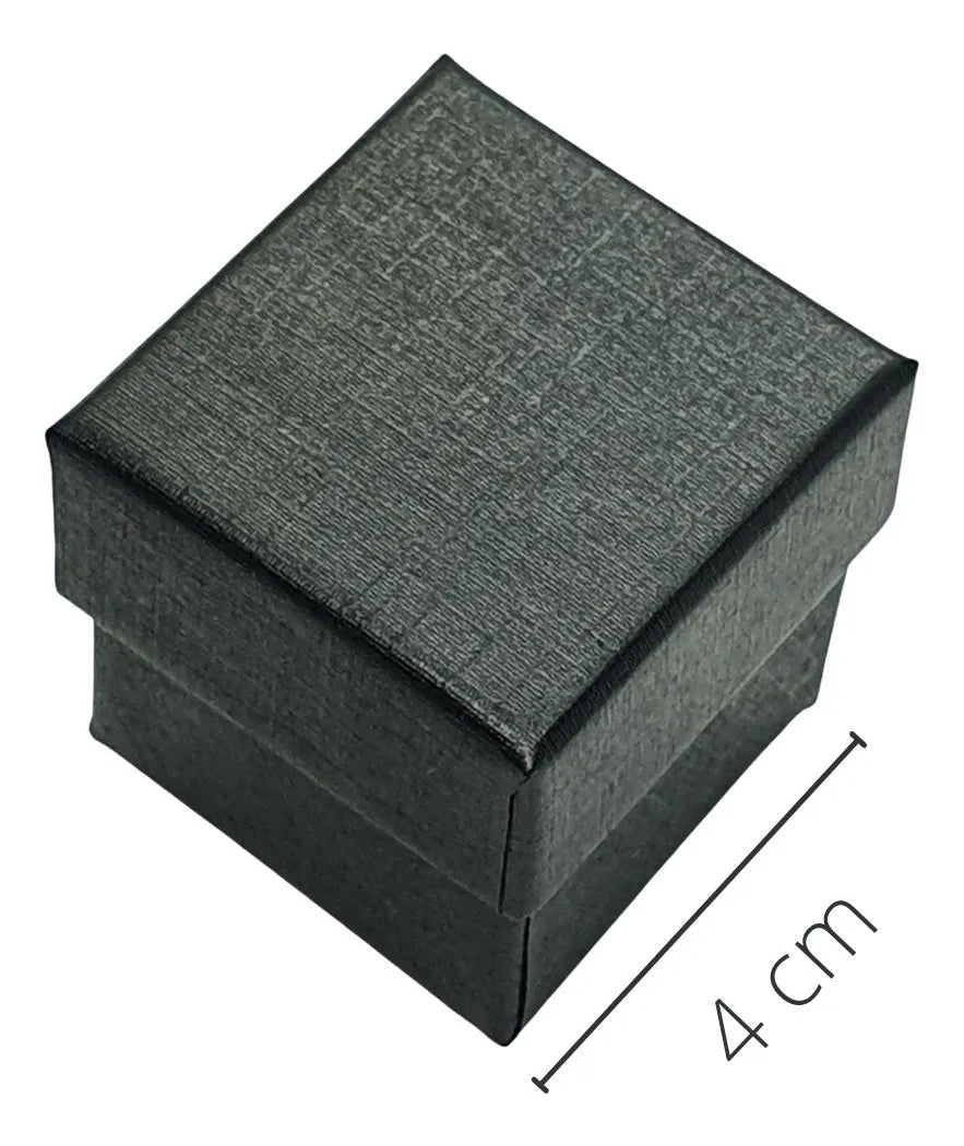 Anillo Afrodita Promesa Matrimonio Plata925 Compromiso Mujer Negro Ajustable